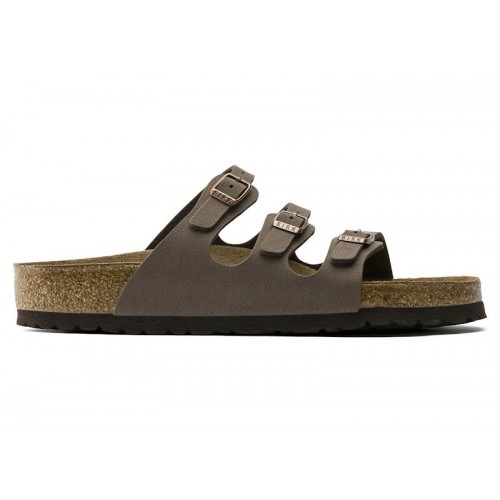 Birkenstock Florida Soft Footbed Birkibuc Mocha - мужская сетка размеров