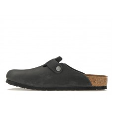 Birkenstock Boston Oiled Leather Black
