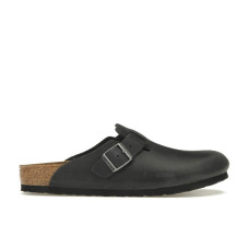 Birkenstock Boston Oiled Leather Black