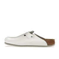 Birkenstock Boston Super Grip Leather White