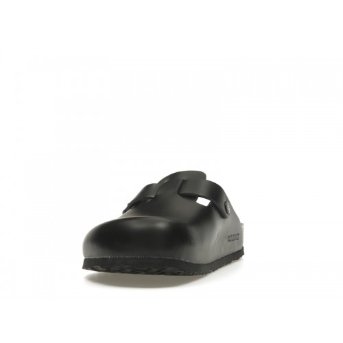 Birkenstock Boston Natural Leather Black - мужская сетка размеров