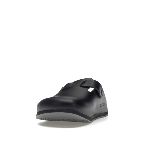 Birkenstock Boston Super Grip Leather Black - мужская сетка размеров