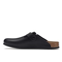 Birkenstock Boston Super Grip Leather Black