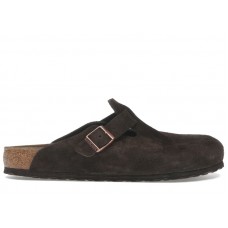 Birkenstock Boston Suede Mocha