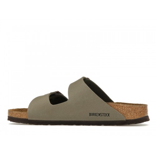 Birkenstock Arizona Birkibuc Stone - мужская сетка размеров