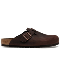 Birkenstock Boston Soft Footbed Oiled Leather Habana Brown