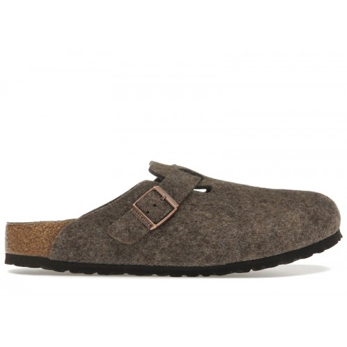 Birkenstock Boston Wool Felt Cacao - мужская сетка размеров