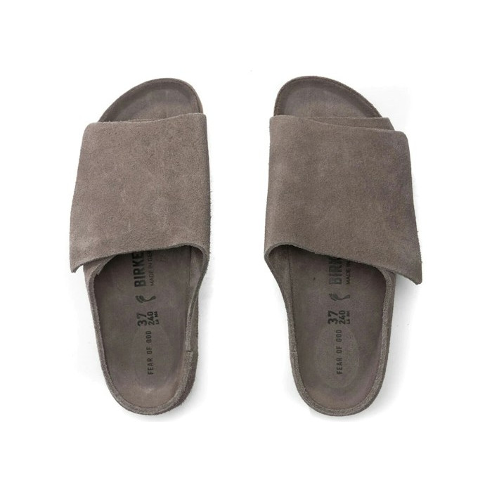 Birkenstock Los Feliz Suede Fear Of God Ash (Narrow Fit) - мужская сетка размеров Birkenstock Los Feliz Suede Fear Of God Ash (Narrow Fit) - мужская сетка размеров