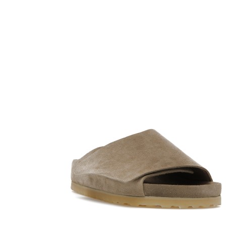 Birkenstock Los Feliz Suede Fear Of God Taupe (Narrow Fit) - мужская сетка размеров