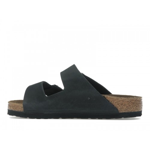 Birkenstock Arizona Oiled Leather Black - мужская сетка размеров