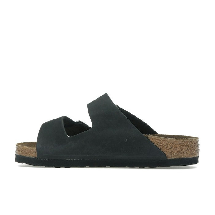 Birkenstock Arizona Oiled Leather Black - мужская сетка размеров Birkenstock Arizona Oiled Leather Black - мужская сетка размеров