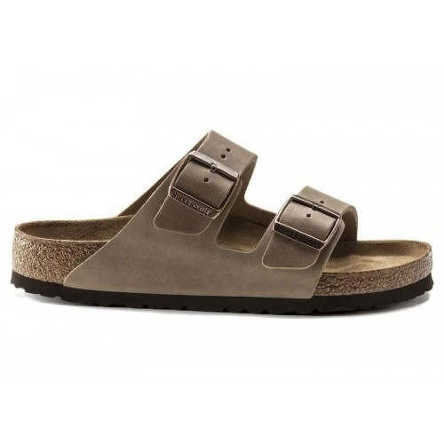 Birkenstock Arizona Soft Footbed Oiled Leather Tobacco Brown - мужская сетка размеров