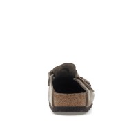 Birkenstock Boston Soft Footbed Suede Taupe