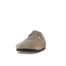 Birkenstock Boston Soft Footbed Suede Taupe
