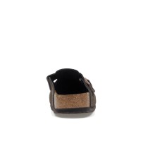 Birkenstock Boston Soft Footbed Suede  Mocha