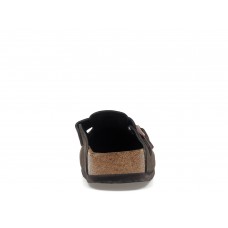 Birkenstock Boston Soft Footbed Suede  Mocha