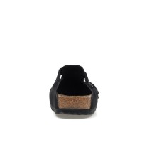 Birkenstock Boston Soft Footbed Suede Black