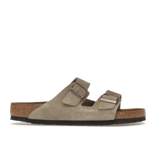 Birkenstock Arizona Soft Footbed Suede Taupe - мужская сетка размеров