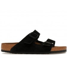 Birkenstock Arizona Soft Footbed Suede Black