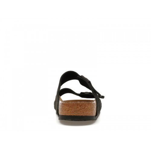 Birkenstock Arizona Soft Footbed Suede Black - мужская сетка размеров