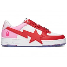 A Bathing Ape Bape Sta OS White Pink Red
