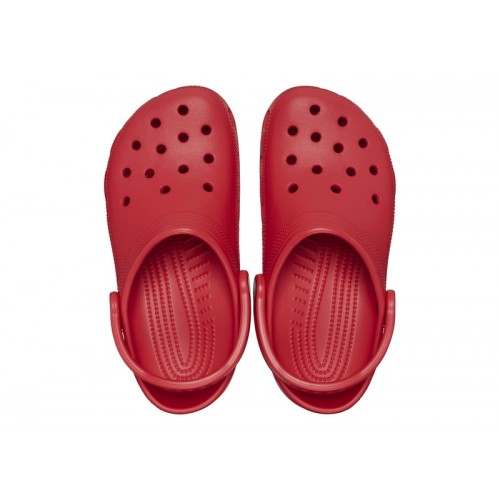 Crocs Classic Clog Varsity Red - мужская сетка размеров