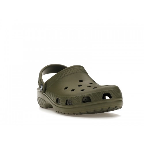 Crocs Classic Clog Army Green - мужская сетка размеров