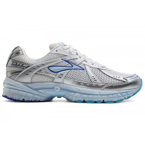 Brooks Adrenaline GTS 10 Silver Blue - мужская сетка размеров