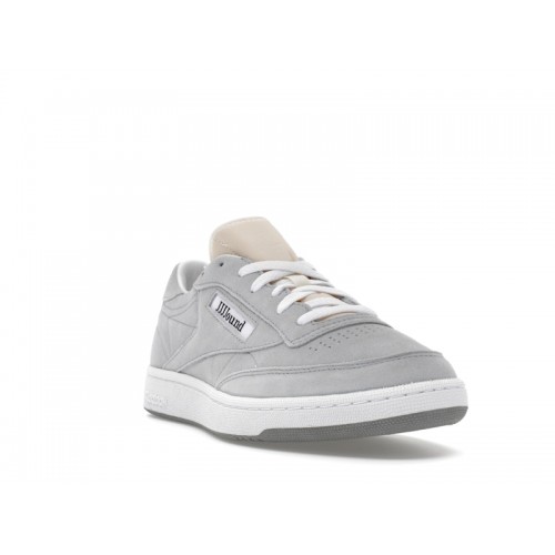 Reebok Club C 85 JJJJound Light Grey Suede - мужская сетка размеров