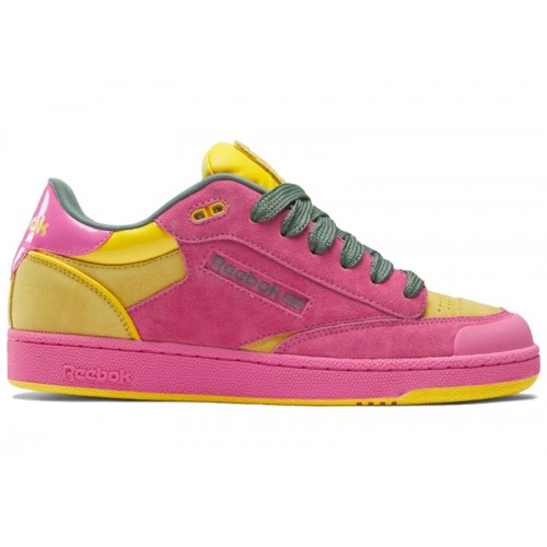 Reebok Club C Bulk College Dropout Pink - мужская сетка размеров