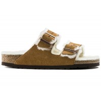 Birkenstock Arizona Shearling Suede Mink