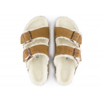 Birkenstock Arizona Shearling Suede Mink