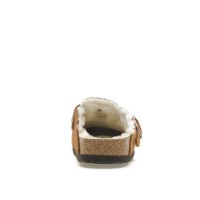 Birkenstock Boston Shearling (Medium/Narrow Fit) Suede Leather Mink