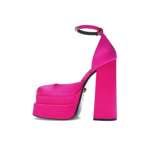 Versace Medusa Aevitas 155mm Platform Pumps Deep Fuschia - мужская сетка размеров