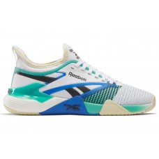 Женские кроссовки Reebok Nano Court Weathered White Unleashed Green (W)