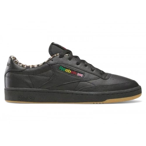 Кроссы Reebok Club C 85 Wacko Maria Black - мужская сетка размеров