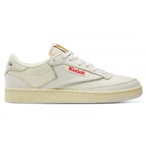 Reebok Club C 85 Kodak Chalk Cream - мужская сетка размеров