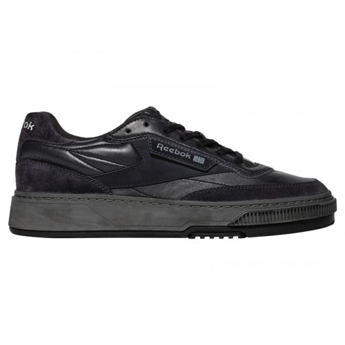 Кроссы Reebok Club C LTD Wax Black - мужская сетка размеров