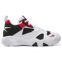 Reebok Brutus Low White Black Vector Red
