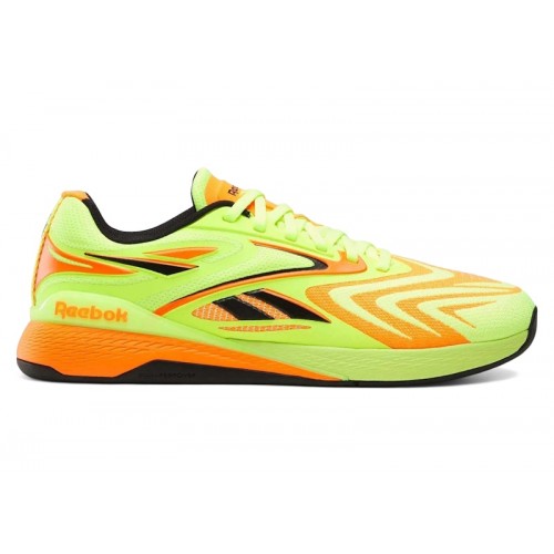 Reebok Nano X5 Edge Digital Lime Black - мужская сетка размеров