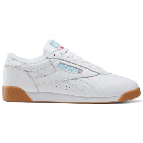 Reebok Freestyle Lo White Gum (W) - женская сетка размеров