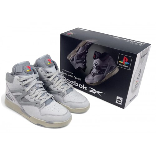 Sony Playstation x Reebok Pump Omni Zone 2 30th Anniversary - мужская сетка размеров