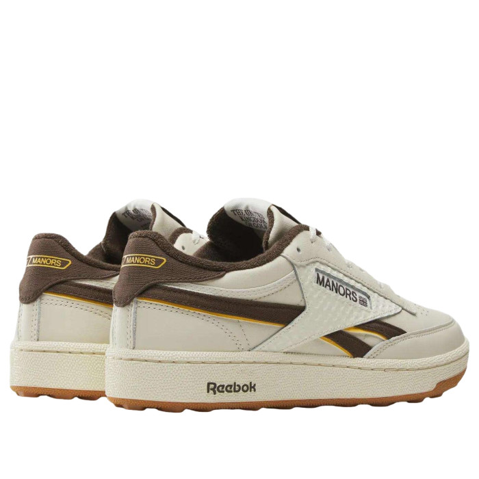 Manors x Reebok Club C Revenge Golf Vintage Chalk Espresso - мужская сетка размеров Manors x Reebok Club C Revenge Golf Vintage Chalk Espresso - мужская сетка размеров