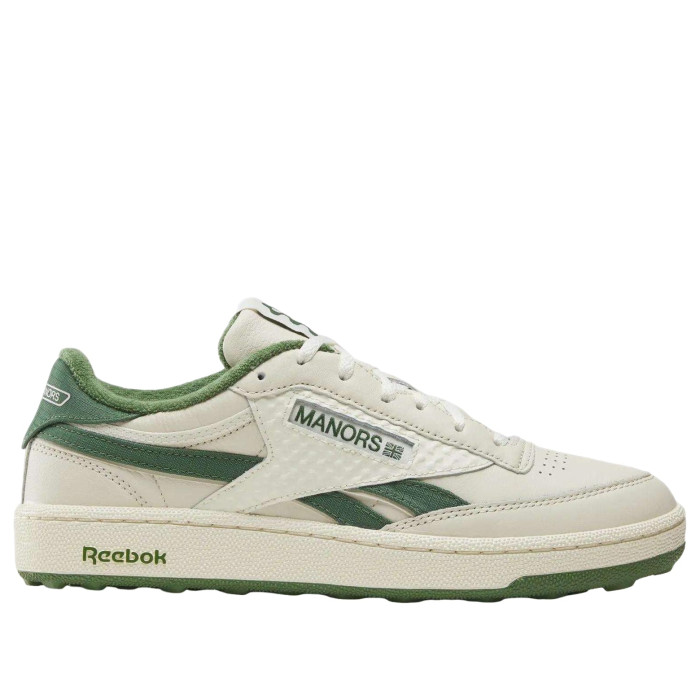 Manors x Reebok Club C Revenge Golf Vintage Chalk Legacy Green - мужская сетка размеров Manors x Reebok Club C Revenge Golf Vintage Chalk Legacy Green - мужская сетка размеров
