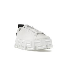 Кроссовки Versace Greca Labrynth Lace-Up Black White