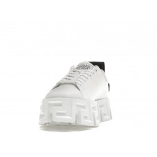 Кроссовки Versace Greca Labrynth Lace-Up Black White