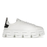 Кроссовки Versace Greca Labrynth Lace-Up Black White