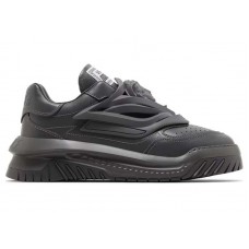 Versace Odissea Caged Rubber Medusa Sneaker Fossil Grey