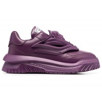Versace Odissea Caged Rubber Medusa Sneaker Plum Purple