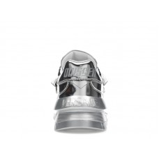 Женские Versace Odissea Caged Rubber Medusa Metallic Silver (W)